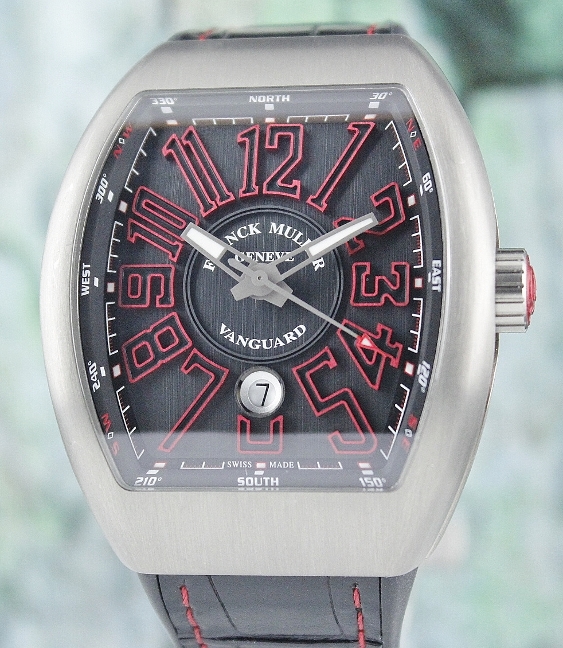 (image for) LIKE NEW UNPOLISHED FRANCK MULLER VANGUARD COLLECTION / V 45 SC DT